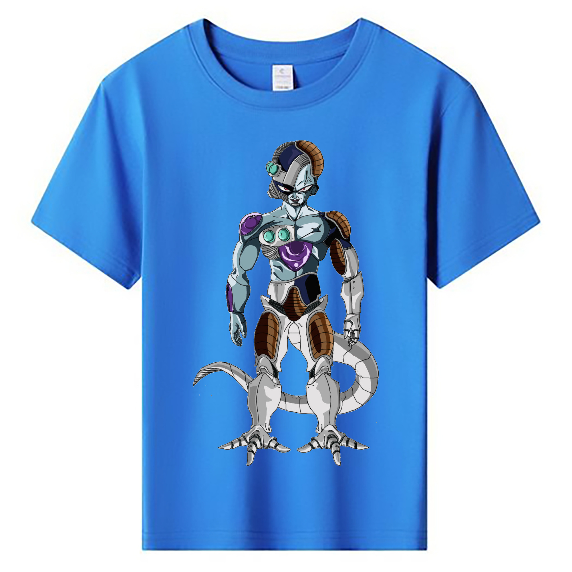（画像用） ドラゴンボール クウラ DRAGON BALL Cooler Coora 綿100％キッズTシャツ（フロントプリント）